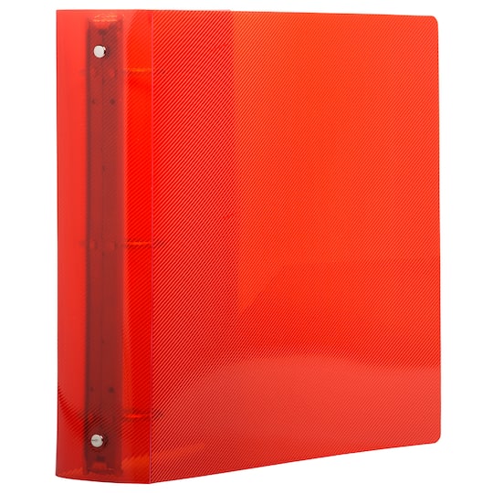 JAM Paper 2" Glass Twill Plastic 3-Ring Binder